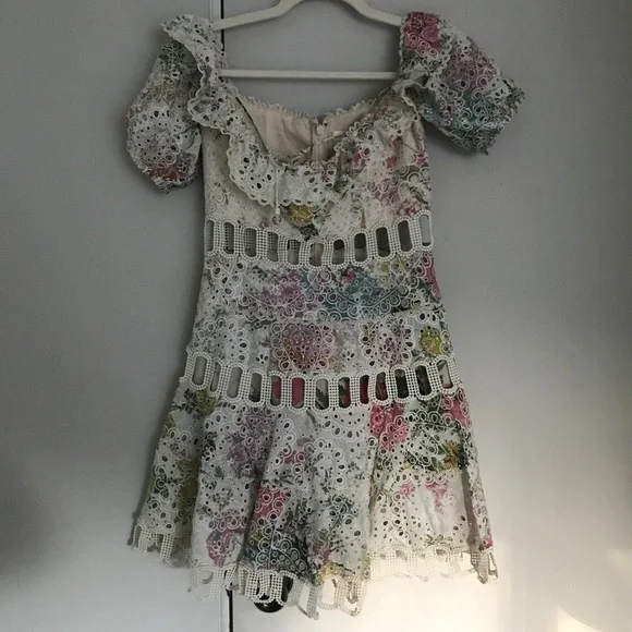 NWOT Zimmerman heather off shoulder dress - Picture 6 of 13